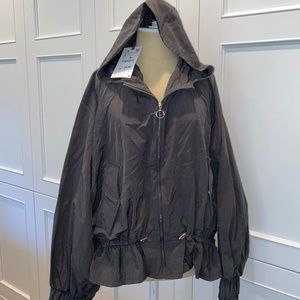 Zara Hooded Jacket, Size Large, WITH TAGS